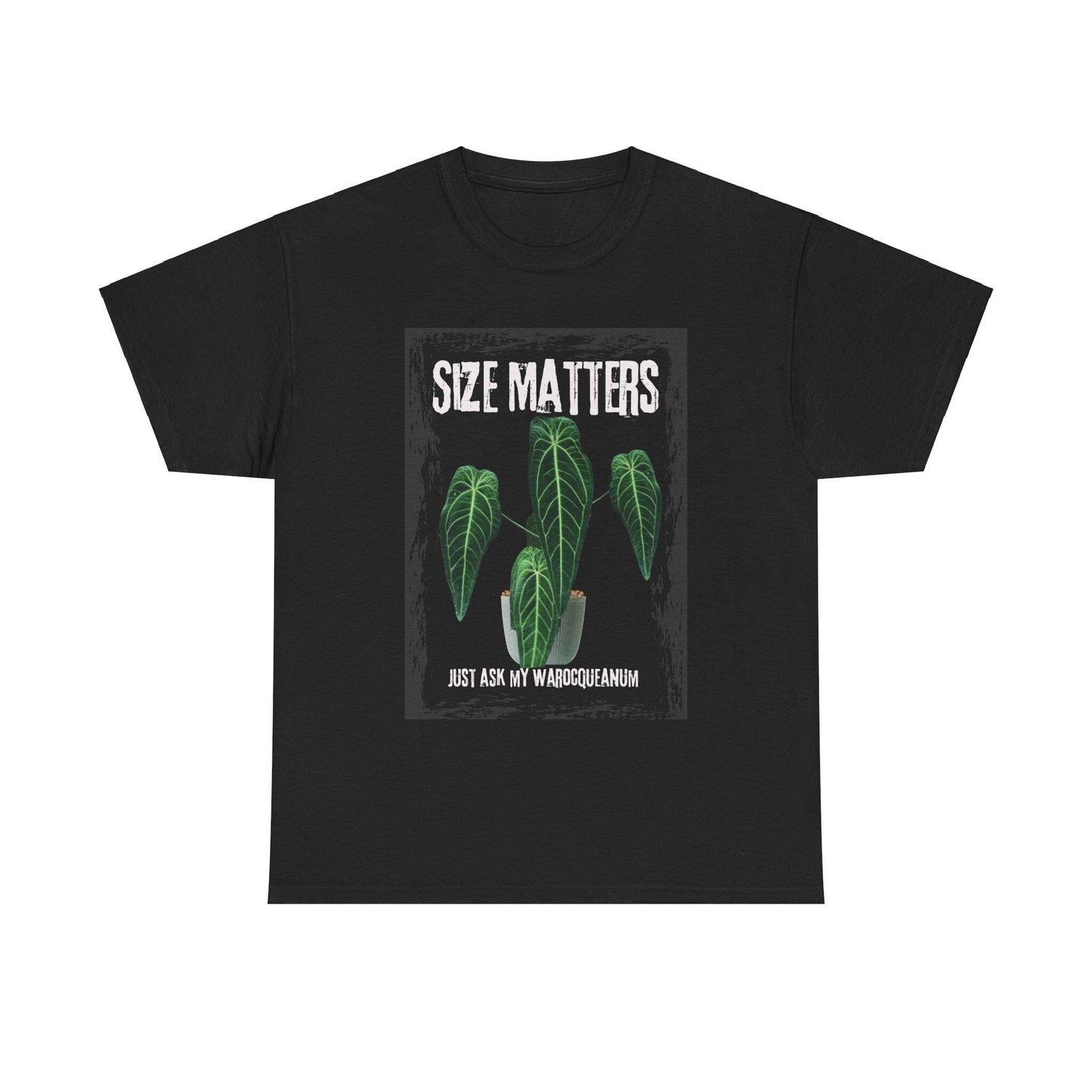 “Size Matters” Queen Anthurium Tee – Warocqueanum Lover Edition