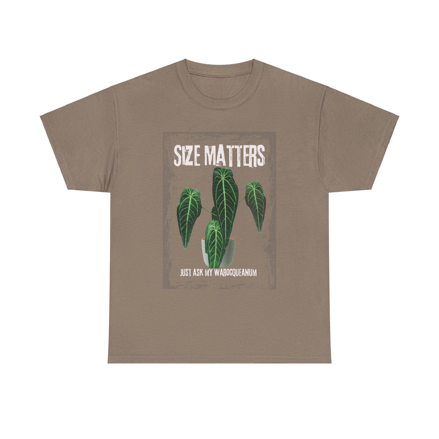 “Size Matters” Queen Anthurium Tee – Warocqueanum Lover Edition