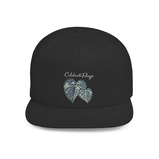 Stylish Flat Bill Snapback Hat, Trendy Cap for Casual Wear, Perfect for Summer Festivals, Streetwear, Gifts for Him/Her