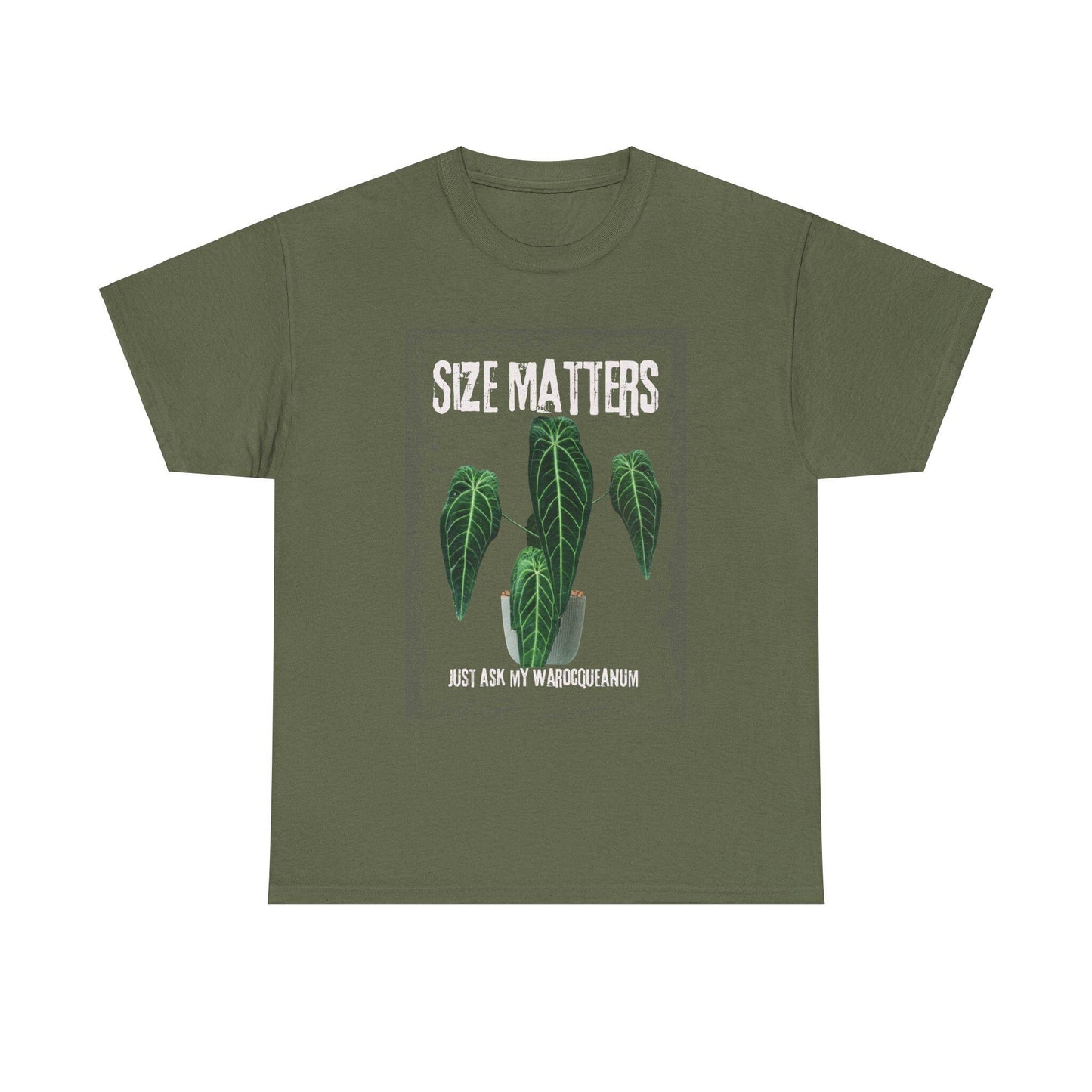 “Size Matters” Queen Anthurium Tee – Warocqueanum Lover Edition