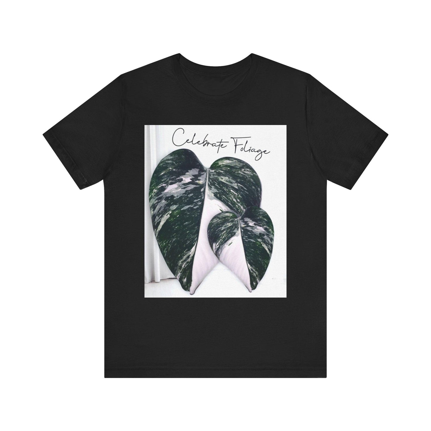 Leafy Love Unisex Tee: Eco-Friendly Plant Lover Gift
