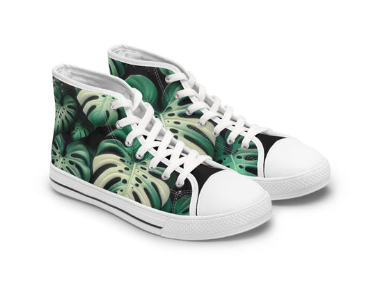 Monstera Plant Women's Sneakers